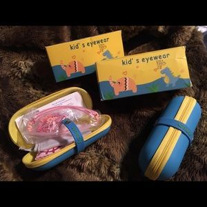 Eyewear Pink UV+ Protection GLASSES Lot of 2 Pairs